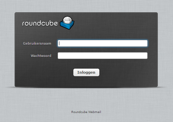 roundcube-inloggen